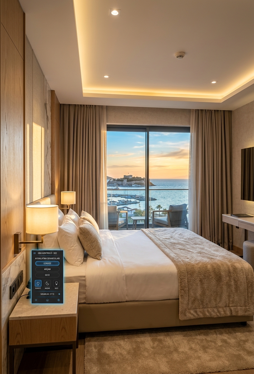 5 Yıldızlı Otel Odası Otomasyonu