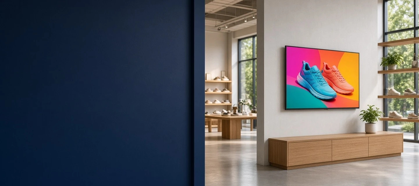 Samsung Crystal UHD Signage QHC banner