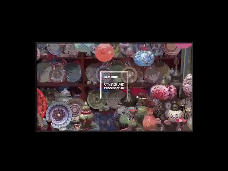 Kristal İşlemci 4K: Her rengi güçlü 4K ile planlandığı gibi hissedin