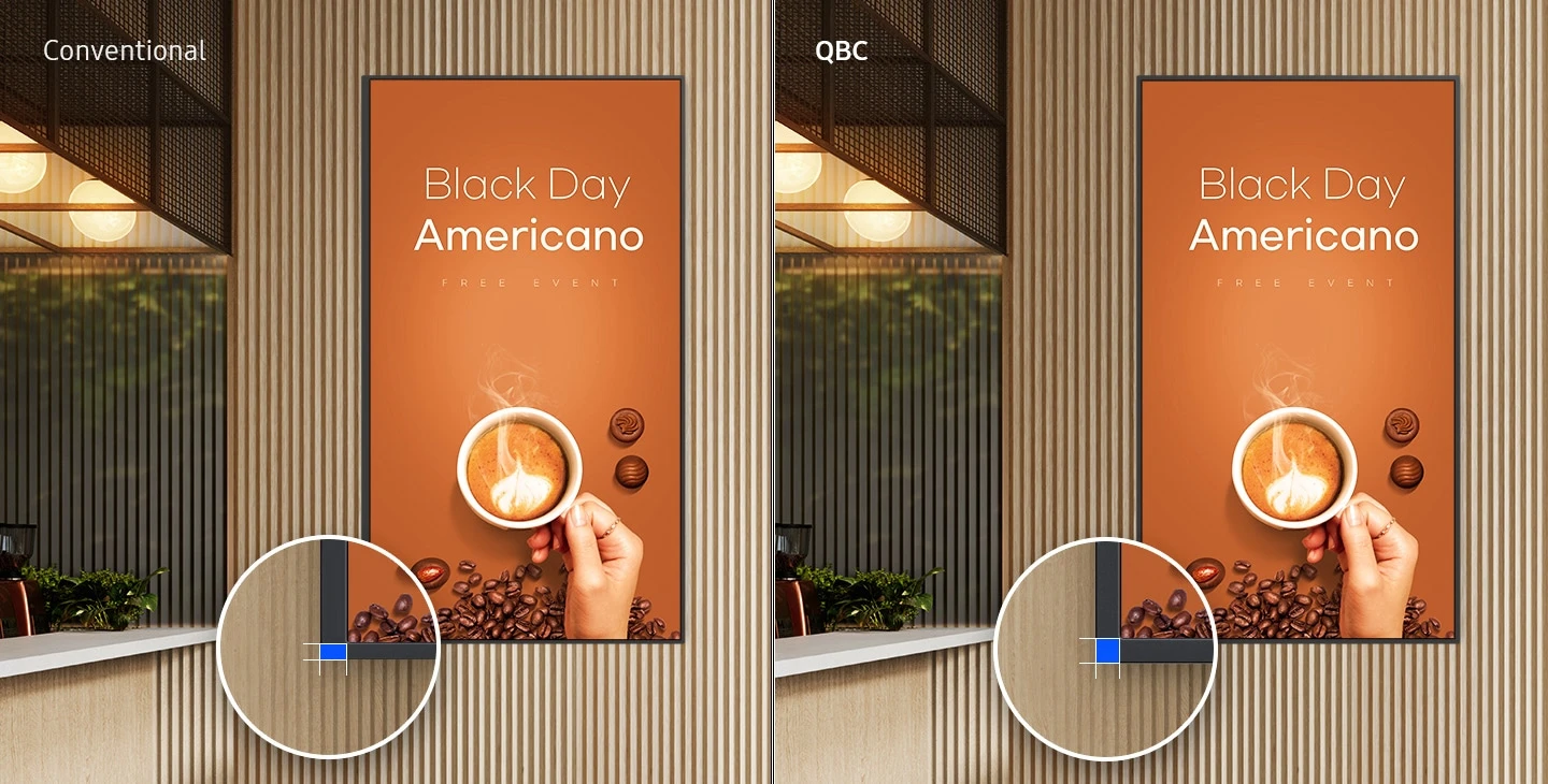 Samsung Crystal UHD Signage QBC
