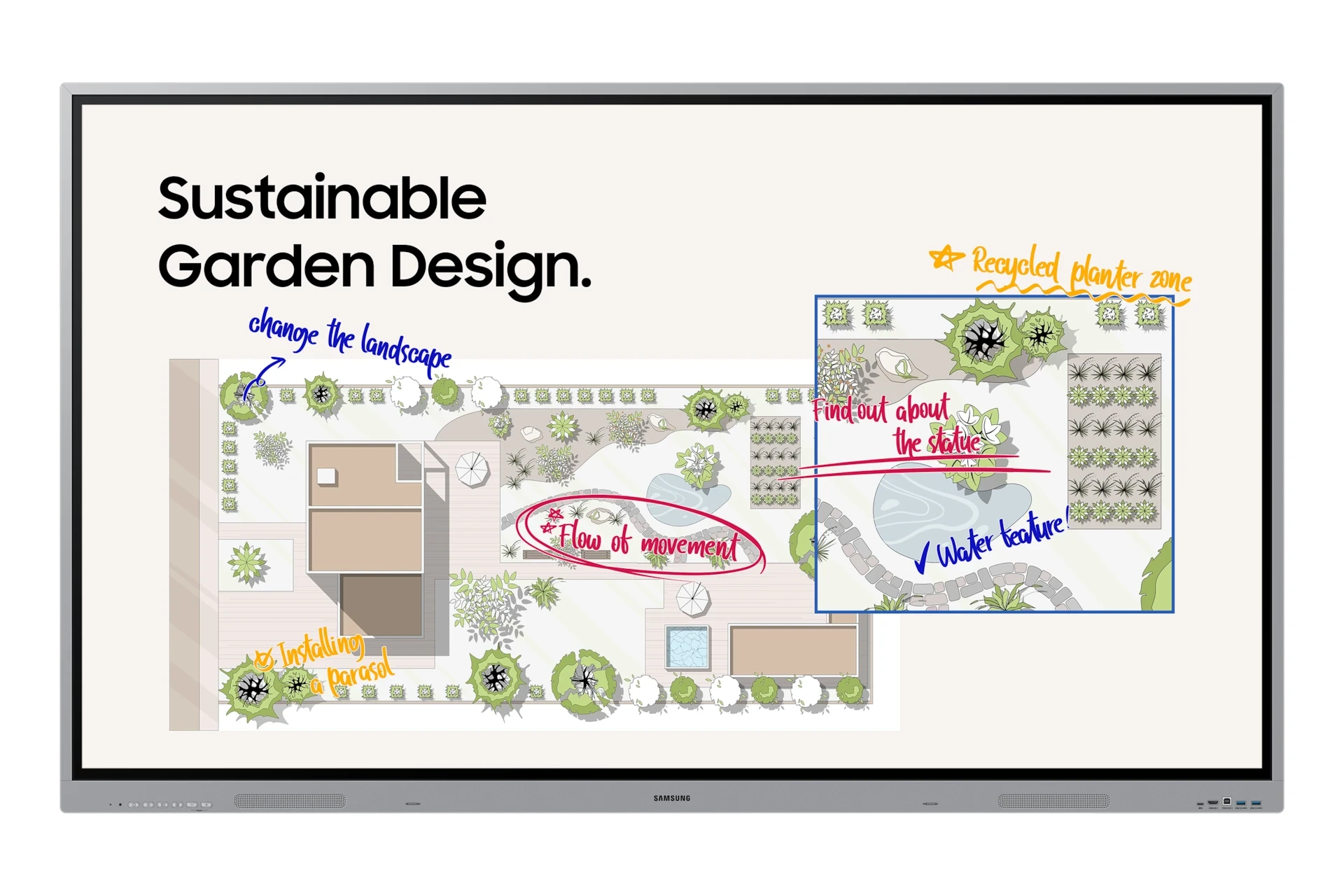 Samsung Etkileşimli Ekran WEFX