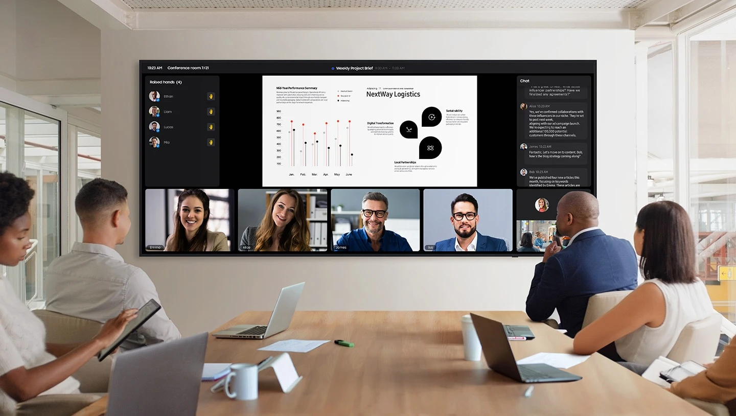 Scale up your business with a supersized screen