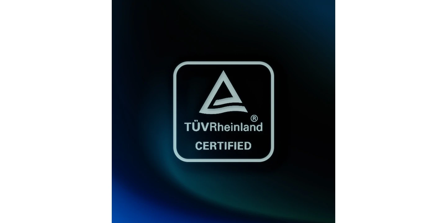Certified eye comfort for optimal viewing